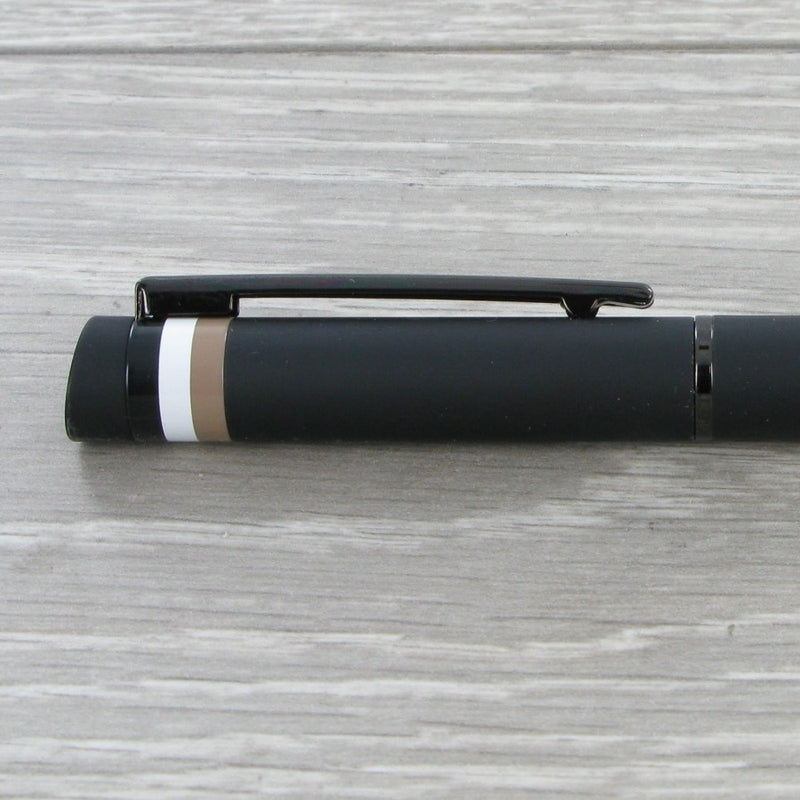 Hugo Boss Smooth Loop Black Ballpoint Pen HSG3524A
