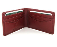 Visconti Heritage HT5 Nelson Soft Red Leather Credit Card Holder