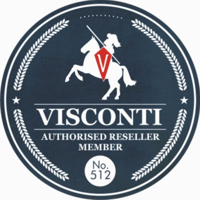 Visconti Monza MZ1 Pompei Brown Italian Leather Credit Card Holder