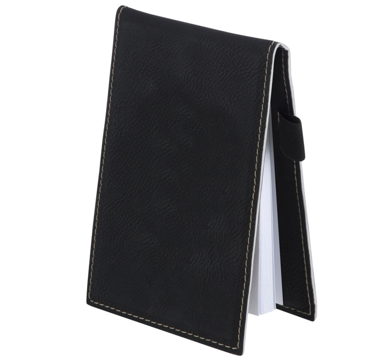 Swatkins Leatherette Black Small Note Pad