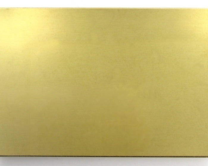 Polished Brass Plate 4 x 4