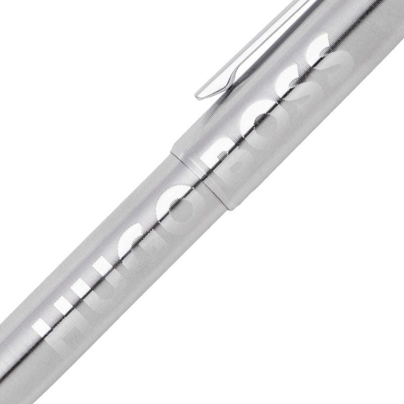 Hugo Boss Label Chrome Rollerball Pen - HSH2095B