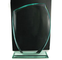 Swatkins Jade Glass Award HC015C 255mm tall