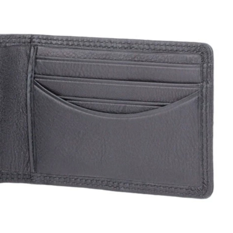 Visconti Heritage HT5 Nelson Soft Black Leather Credit Card Holder