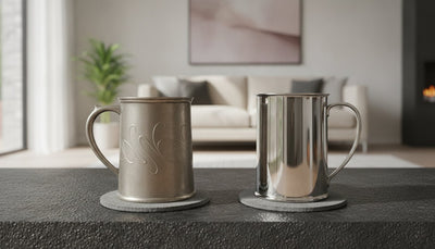 Pewter vs Stainless Steel Tankard: Choosing the Perfect Personalised Keepsake