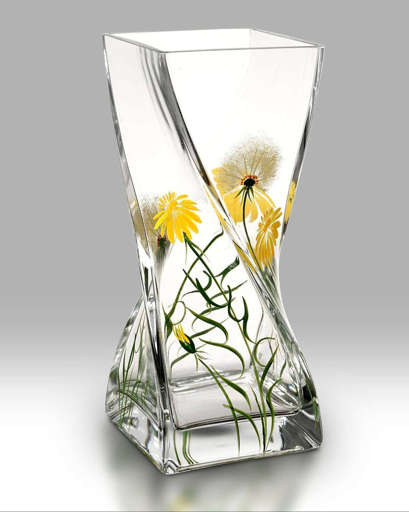 Nobile Dandelion Twist Vase - Large 25cm Engraveitnow Ltd