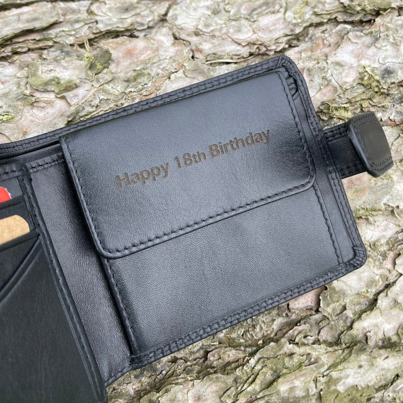 Visconti Heritage HT10 Knightsbridge Soft Black Leather Wallet
