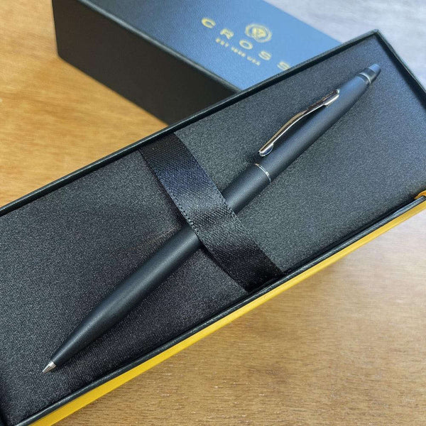 Personalised Cross Click Matte Black Ballpoint AT0622-102
