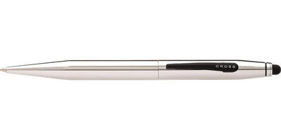 Personalised Cross AT0652-2 Tech Chrome Ballpoint Pen - Engraveitnow Ltd