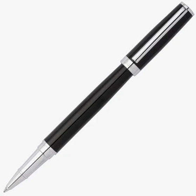 Hugo Boss Gear Rollerball Pen, Black - HSN2545A - Engraveitnow Ltd
