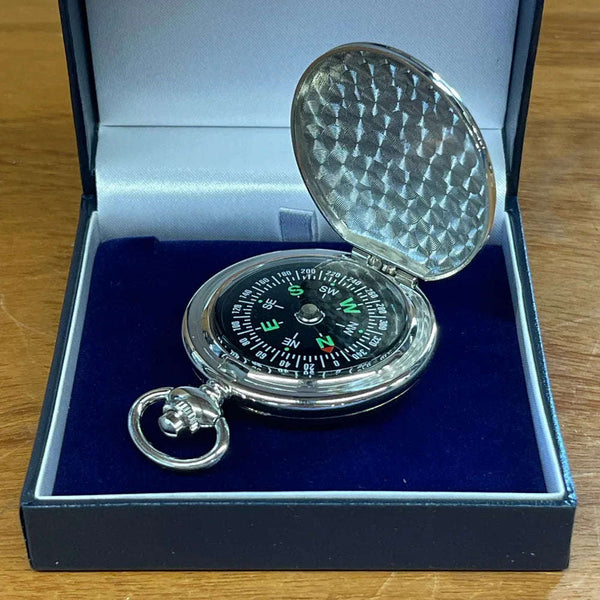 Compass Pocket Watch in presentation box