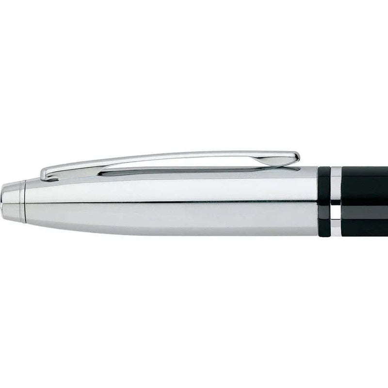 Engraved Cross Calais Black & Chrome Ballpoint. AT0112-2 - Engraveitnow Ltd