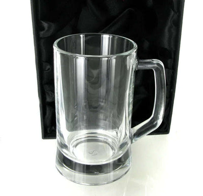 Half Pint Glass Tankard UK100 with Free Engraving - Engraveitnow Ltd
