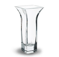 Nobile Clear Flared Vase - 22.5cm