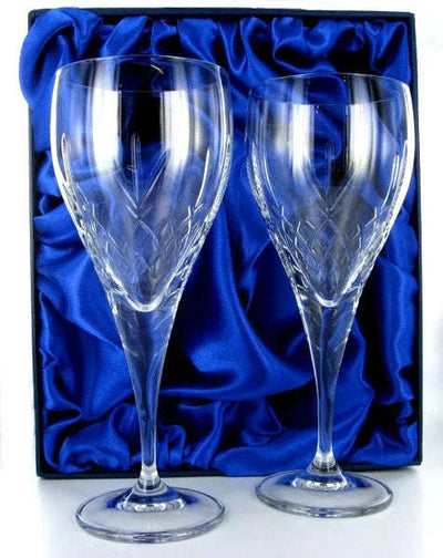 Mayfair Wine Goblet Pair with Presentation Box & Free Engraving - Engraveitnow Ltd