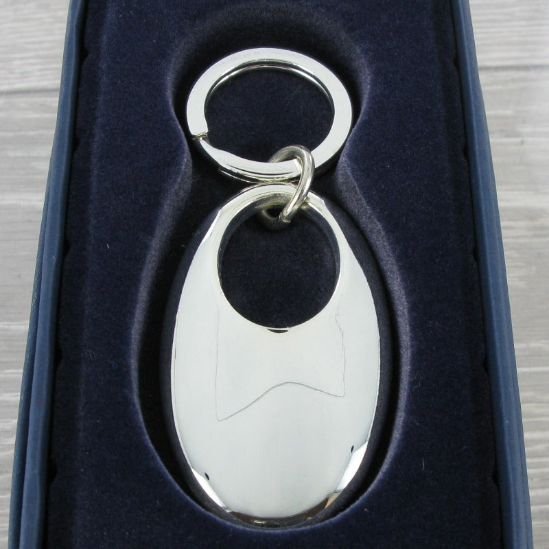 Large Oval Keyfob