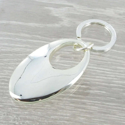 Large Oval Keyfob - Engraveitnow Ltd