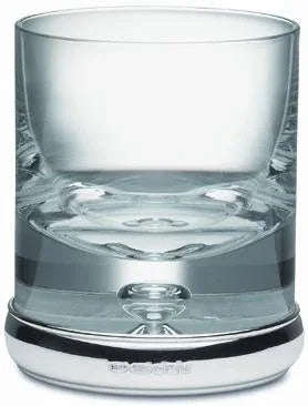 Broadway Krosno Tumbler with Hallmarked Silver Rim - Engraveitnow Ltd