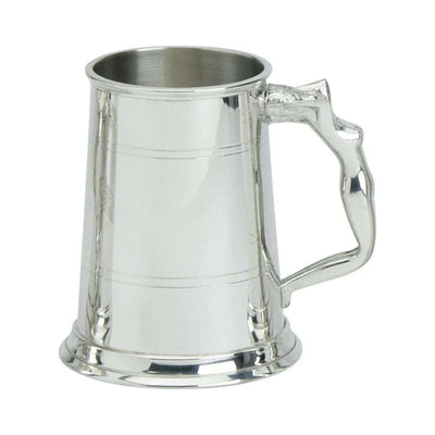 Pewter 1 Pint Nymph Tankard - Engraveitnow Ltd