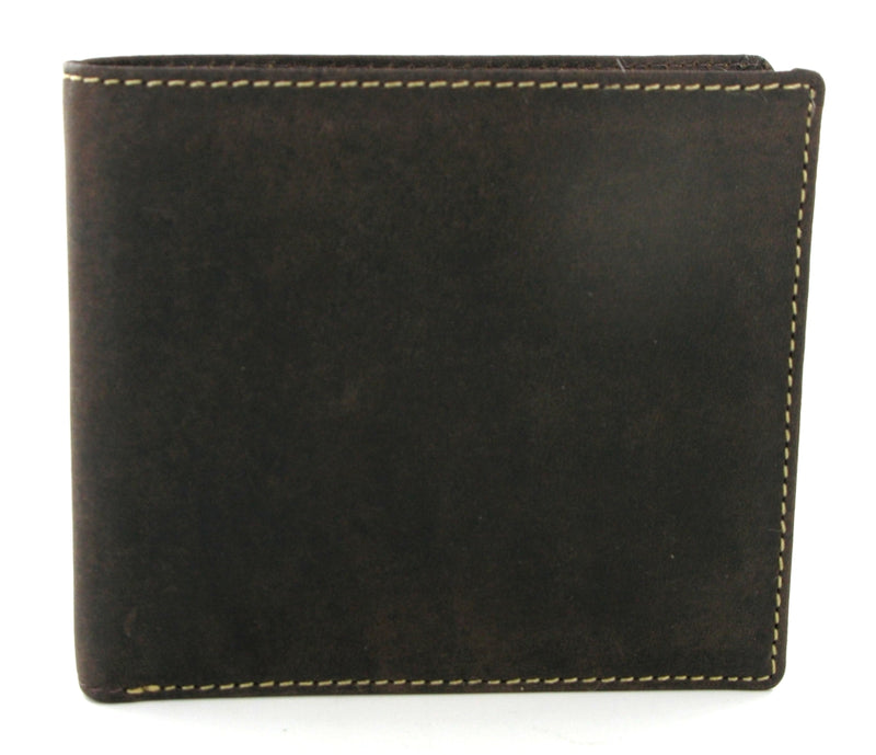 Visconti Shield Leather Wallet 707 Oil Brown