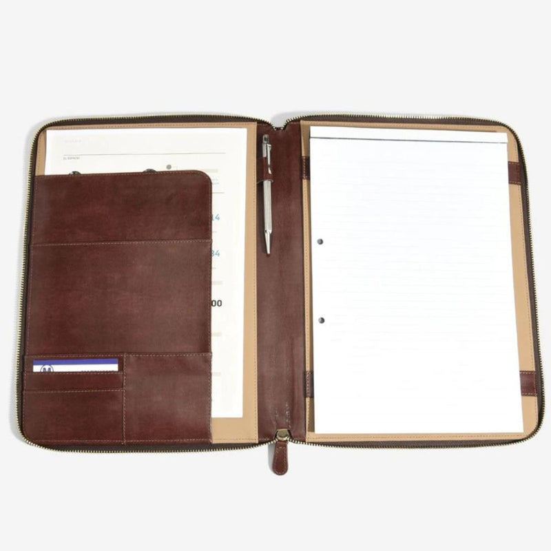 Dulwich Designs Windsor Brown Leather A4 Document Holder 71215