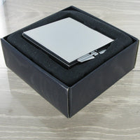 Ladies Mirror Square Silver Plated