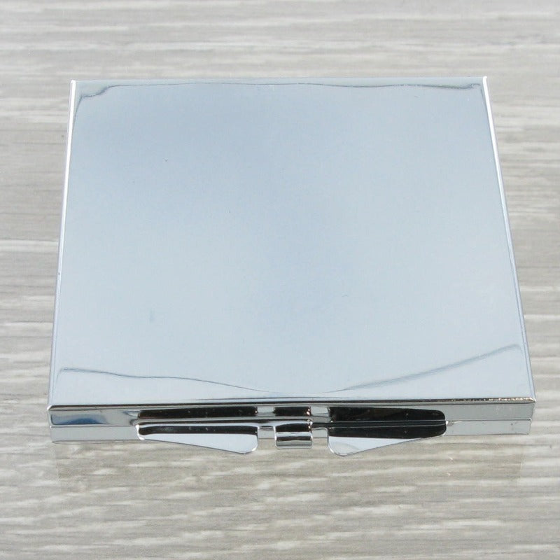 Ladies Mirror Square Silver Plated