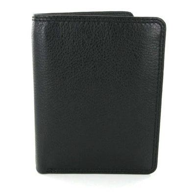 Visconti Heritage HT6 Harley Black Leather Slim Mini Wallet - Engraveitnow Ltd