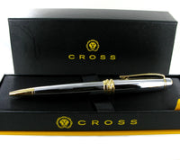 Cross Calais Chrome & Gold Ballpoint Pen