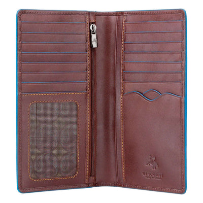 Visconti Jean-Paul ALP88 - Cash & Coin Jacket Wallet Brown - Engraveitnow Ltd