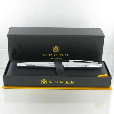 Personalised Cross AT0115-1 Calais Chrome Rollerball Pen - Engraveitnow Ltd