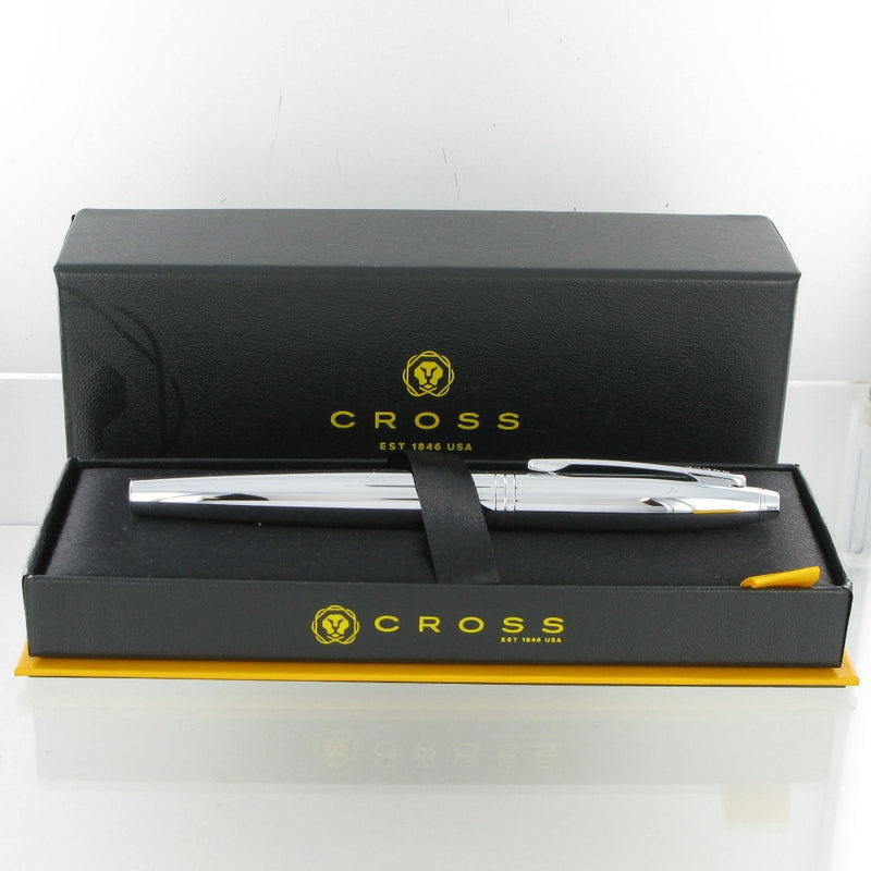 Personalised Cross AT0115-1 Calais Chrome Rollerball Pen