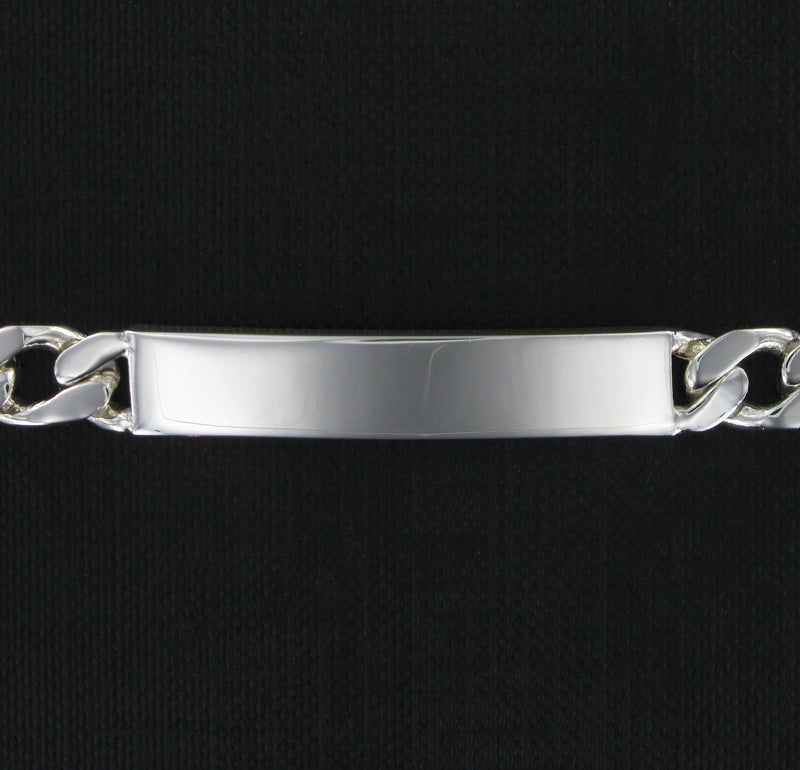 Curb Chain Identity Bracelet with Presentation Box