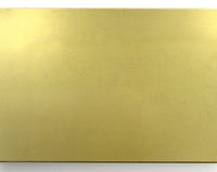 Polished Brass Plate 4" x 4"