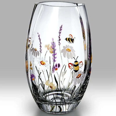 Nobile Bees & Blooms Roundish Vase - 20cm - Engraveitnow Ltd