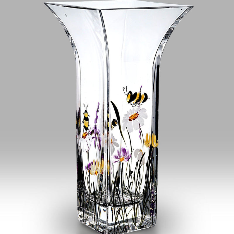 Nobile  Bees & Blooms Flared Vase - 22.5cm