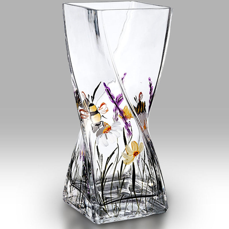 Nobile Bees & Blooms Twist Vase - 20cm