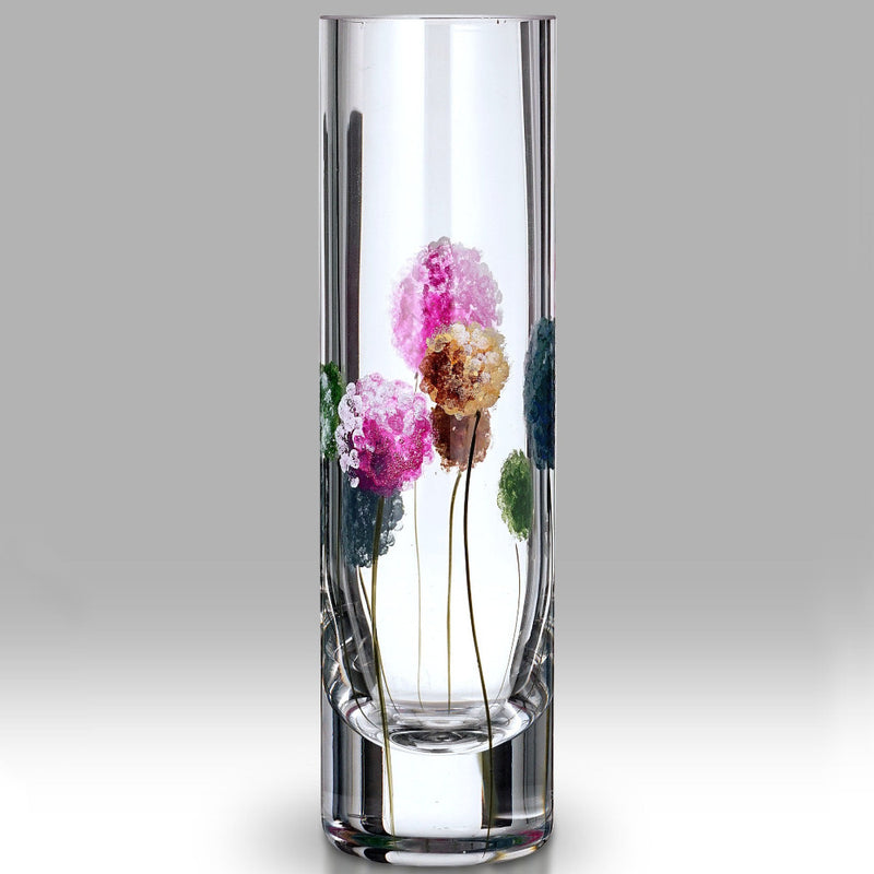 Nobile Dahlia Pom-Pom Bud Vase - 19.5cm