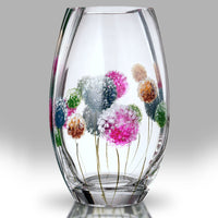 Nobile dahlia pom-pom Roundish Vase - 20cm