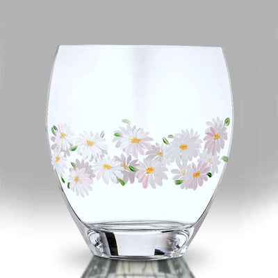 Nobile Daisy Curved Vase - 21cm - Engraveitnow Ltd