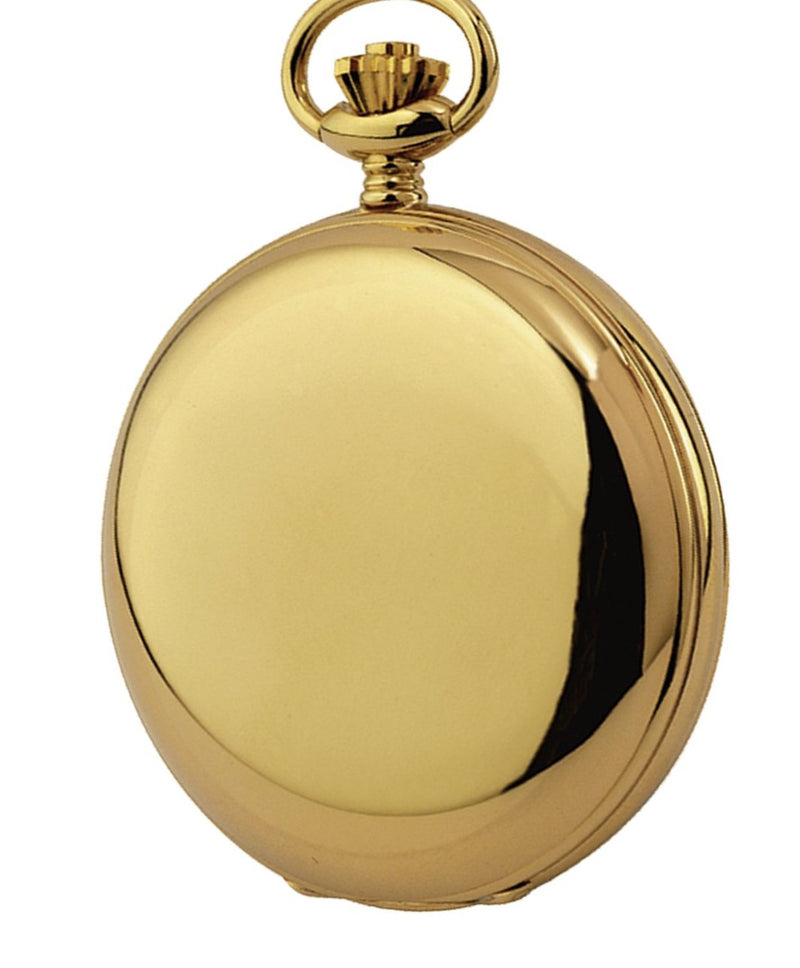 Swiss Movement Gold Plated Pocket Watch by Woodfords GP1009