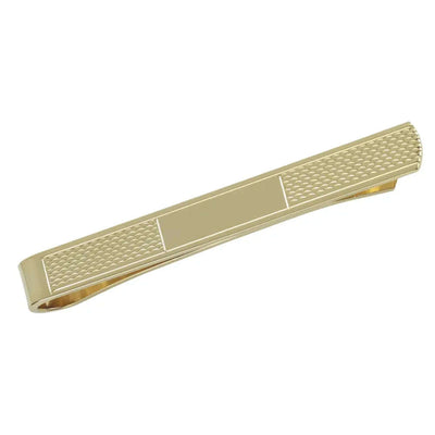 Tie Slide Gold Plated with Presentation Box rho1027 - Engraveitnow Ltd