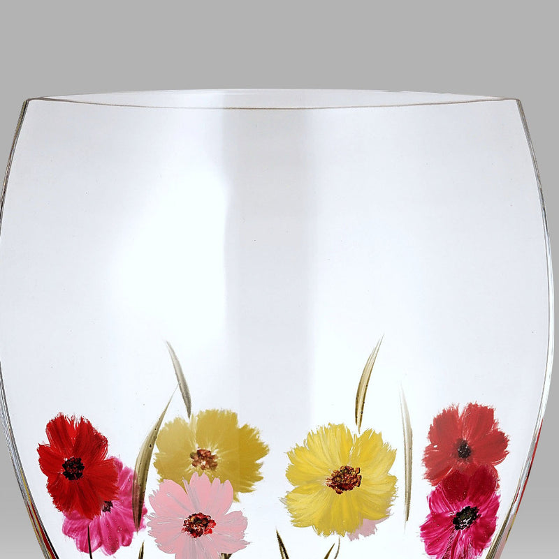 Nobile Gerbera Curved Vase - 21cm