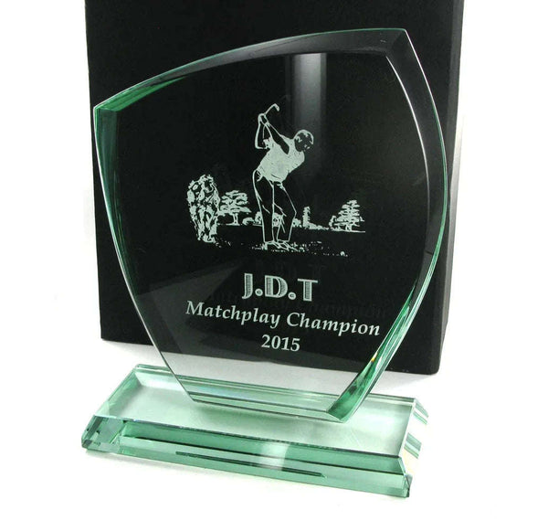 Swatkins Jade Glass Award HC015A 6.5"