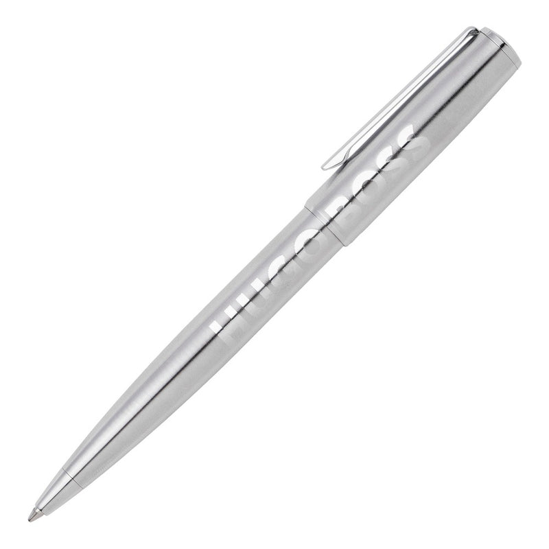 Hugo Boss Label Chrome Ballpoint Pen - HSH2094B