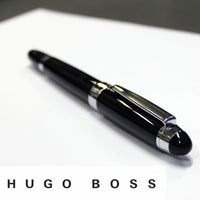 Hugo Boss Icon Rollerball Pen, Black Lacquer