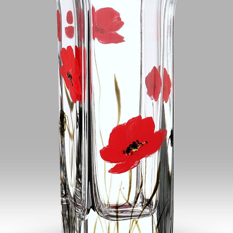 Nobile Poppy Fields Flared Vase - 22.5cm