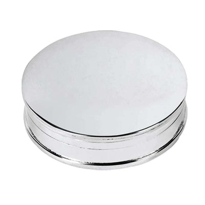 Pill Box Round 925 Solid Silver 4074 - Engraveitnow Ltd