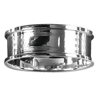 Slim Napkin Ring Engine Turned 925 Solid Silver 4082 - Engraveitnow Ltd