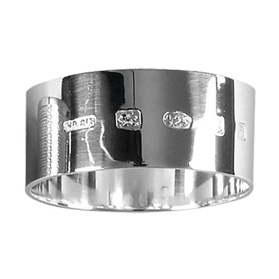 Napkin Ring Slim Heavy 1.0oz 925 Solid Silver 7482 - Engraveitnow Ltd